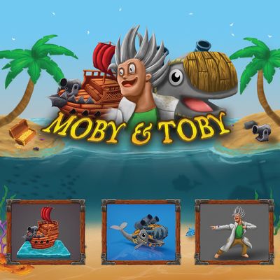 Projektcover von dem Side-scrolling Shooter Moby & Toby