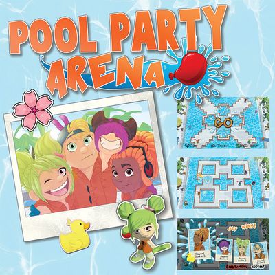 Projektcover von dem Local Multiplayer Pool Party Arena