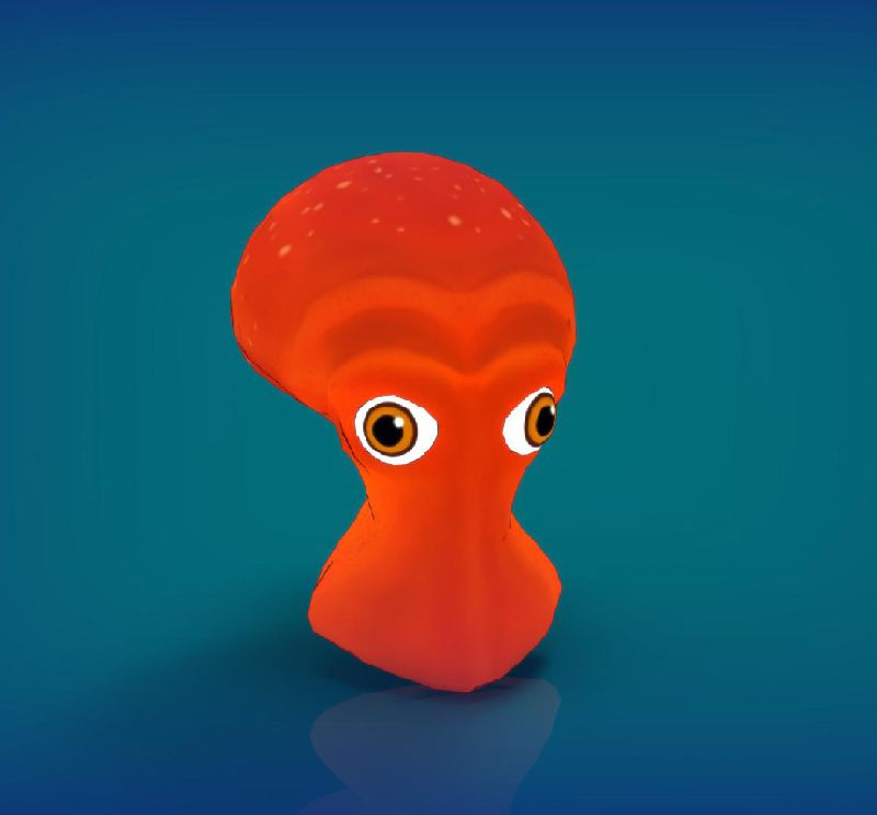 3D Modell eines Oktopus von Soheil Shirani