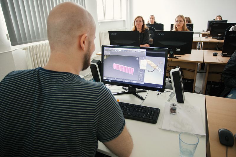 Dozentur Dozent gibt Einblicke in die 3D Modellierung