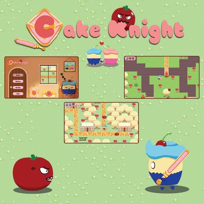 Projektcover von dem 2D Action Adventure Cake Knight