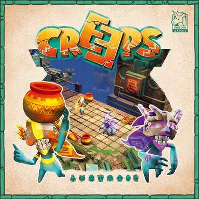 Projektcover von dem Dungeon-crawler Puzzle Game Creeps