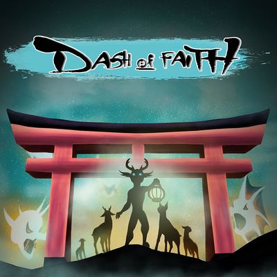 Projektcover von dem 2D-Platformer Dash of Faith