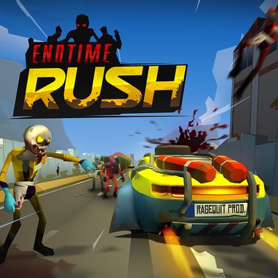 Projektcover von dem Runner Game Endtime Rush