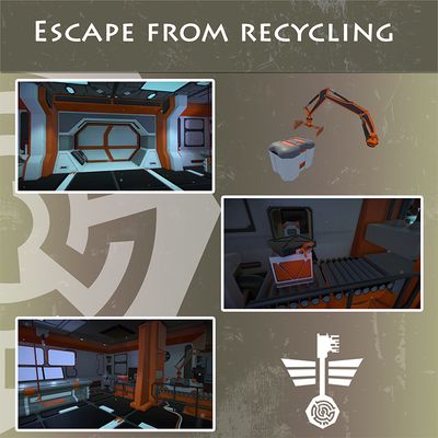 Projektcover von dem Escape Game Escape from Recycling