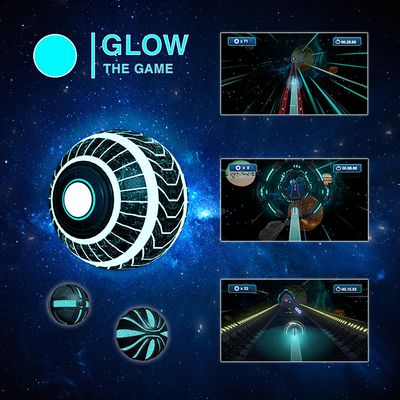 Projektcover von dem Action Racer Glow the Game