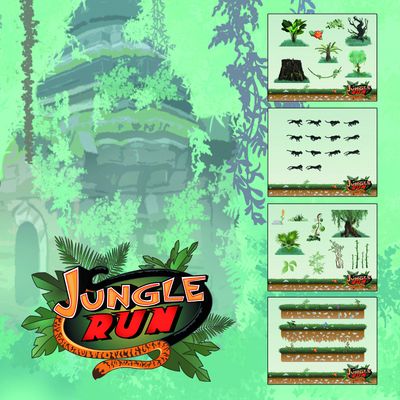 Semesterprojekt Jungle Run Projektcover von Jungle Run