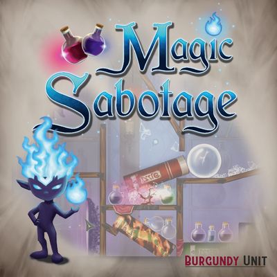 Projektcover von dem Trick-shot Puzzle Game Magic Sabotage