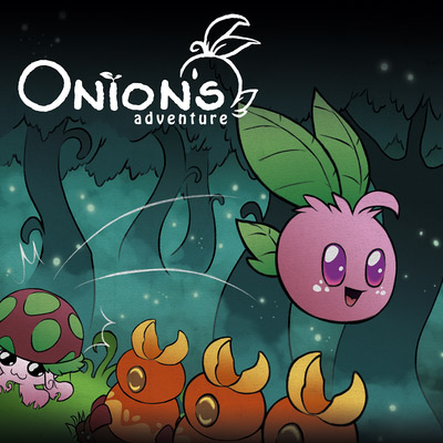 Projektcover von dem 2D-Platformer Onions Adventure