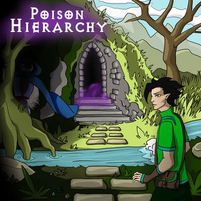 Projektcover von dem Action Puzzle Game Poison Hierarchy