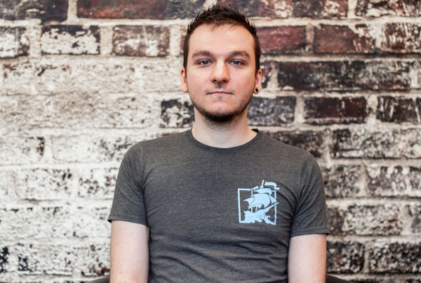 Constantin Copony Porträt von dem Absolventen Dave Dragomirovic