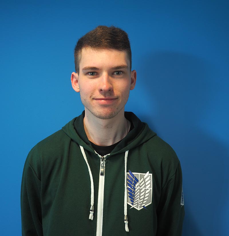 Benjamin Krause Porträt Porträt von dem Absolventen Dave Dragomirovic