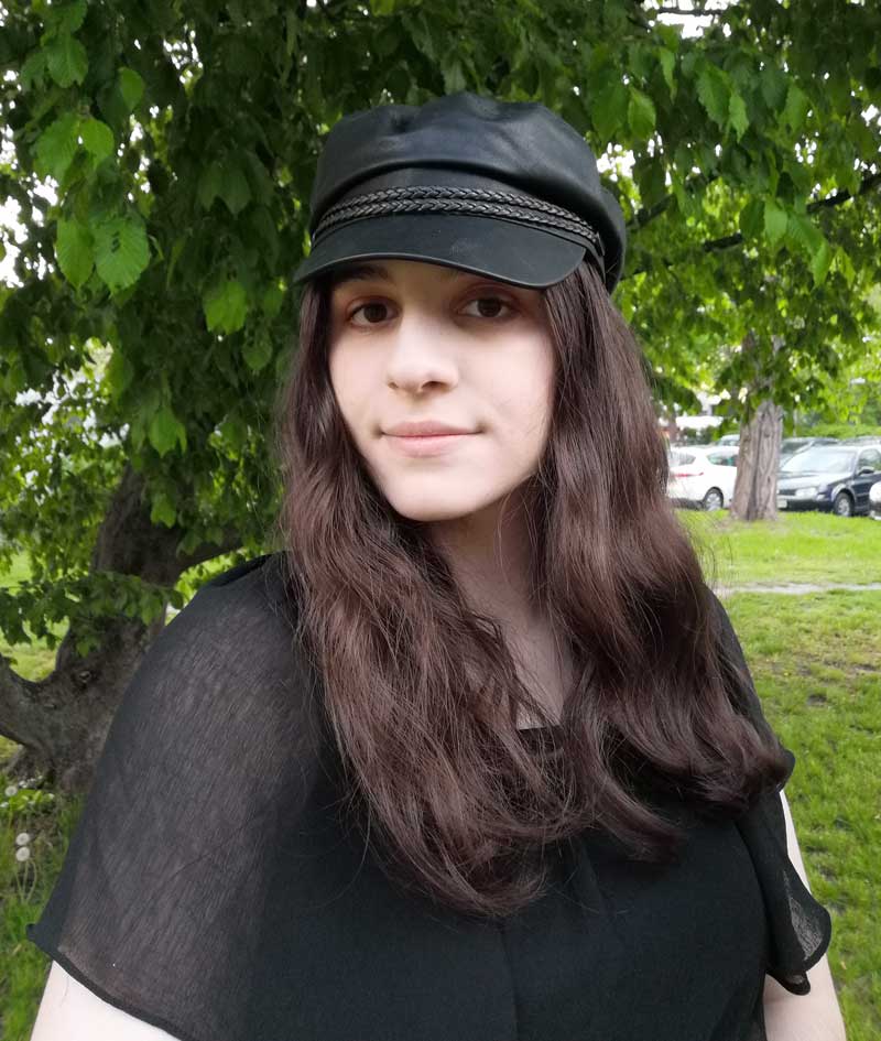 Arisa Matzanke Porträt von dem Absolventen Dave Dragomirovic