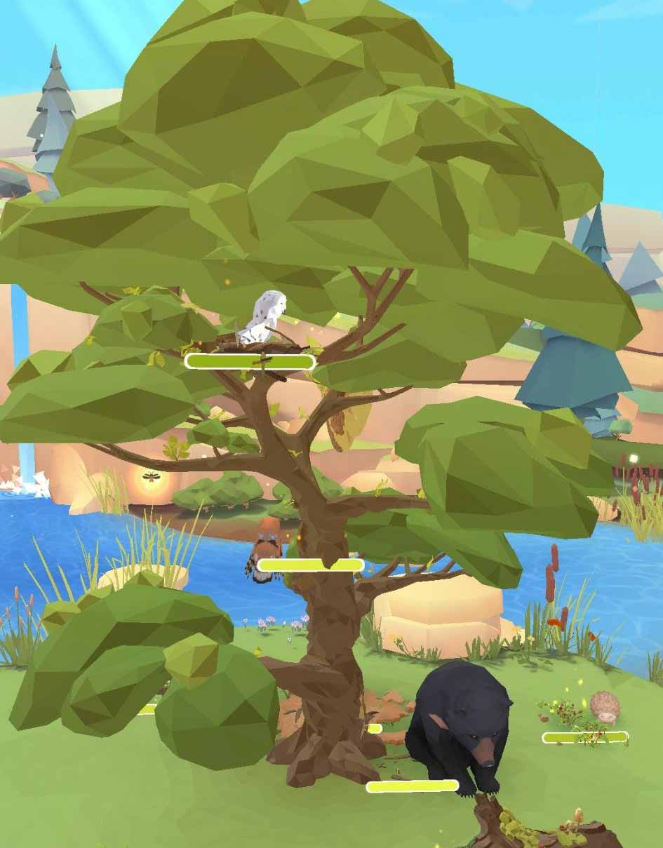 Arbo Mädchen sitzt auf Boje in dem Spiel Sea of Solitude