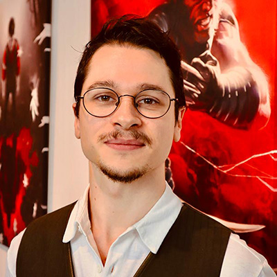 team_peter-brand Porträt von dem Game Engineering Fachbereichsleiter Lars Kokemohr